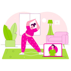 Vector Yoga & Fitness Illustrations: Mindful Lifestyle Art Pack – Serene Poses, Wellness Icons, Meditation Graphics for Healthy Living Design