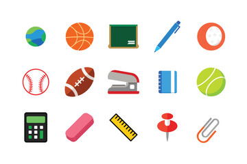 school and education icons