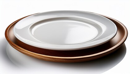 Plate White Plate On Transparent Png