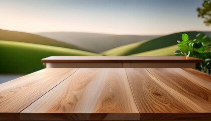 Table Top Background Wooden Table Mock Up Background Minimalistic Copy Space Countertop Top View