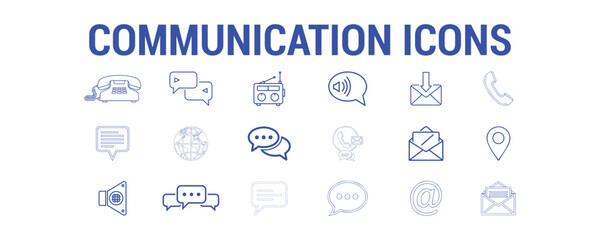 COMMUNICATION ICONS