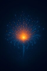 abstract blue background