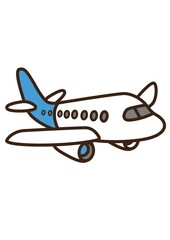 vector illustration of a plane