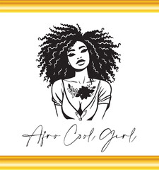 African woman silhouettes 