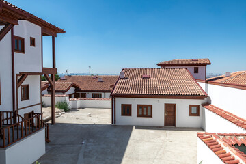 Touristic Hamamönü houses and streets in Ankara Türkiye 17.09.2025