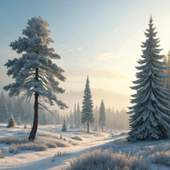 a-serene-snowy-landscape-with-pine-trees-covered-i.