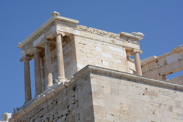 Fototapeta premium Greece, Athens, ancient ruins and monuments, nature, flora and fauna,