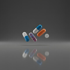 Minimalist Reflected Capsules