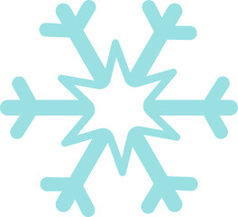 Snow Flake icon. Minimalist winter symbols. Abstract geometric vector graphic element for New Year design. Crayon hand drawn snow flake collection. Isolated linear snow flake pictogram collection.