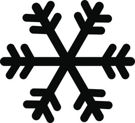 Snow Flake icon. Minimalist winter symbols. Abstract geometric vector graphic element for New Year design. Crayon hand drawn snow flake collection. Isolated linear snow flake pictogram collection.