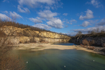 Quarry Lake at Janicuv vrch (Mariansky Mlyn, Czech Republic)