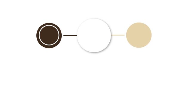 A sleek 5-step motion infographic with simple, modern visuals to streamline workflows, clarify steps, and effectively communicate strategies in professional or creative projects.