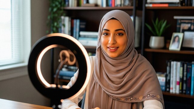 woman sitting at a desk with a laptop