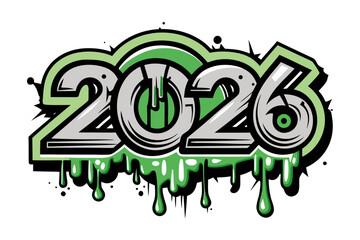 2026 Happy New Year,2026 new year typography,2026 T-shirt design,2026 Vector Premium Typography 