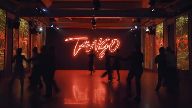 Tango dance classes.