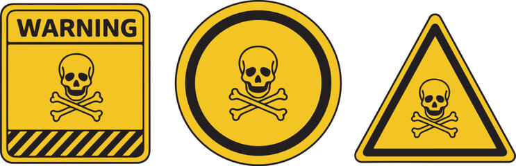 Toxic Material Symbol Sign Isolate On White Background,Vector Illustration 