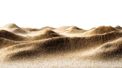 Textured sand dunes with light and shadow