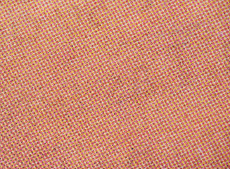 Macro of Yellow and Magenta Halftone Dots on Paper