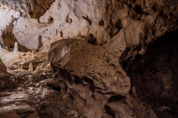 The Frasassi Caves are underground karst caves located in the municipality of Genga, in the province of Ancona, within the Gola della Rossa and Frasassi Regional Natural Park.