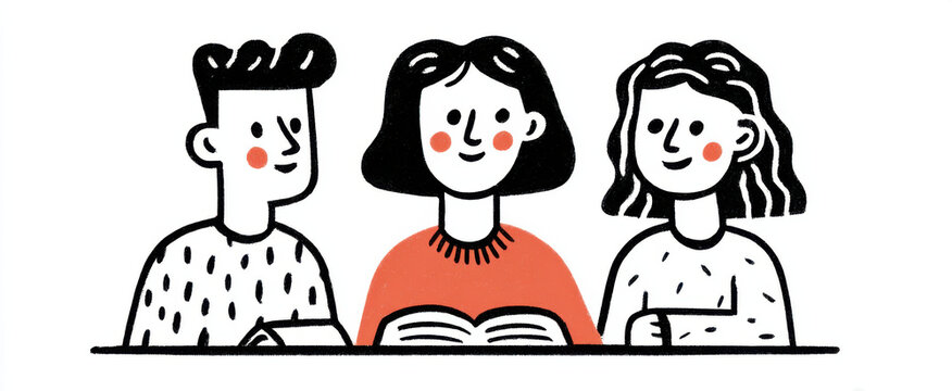 Adult learners engaging in focused reading and writing skills during effective literacy instruction.