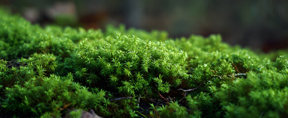 soft green moss like nature&rsquo;s plush carpet cushioning the forest floor