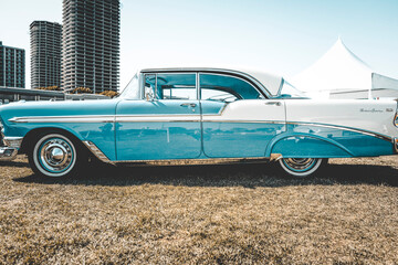 Image from the classic car fair held in Ankara Türkiye 14.10.2023