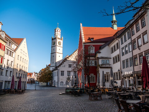 Ravensburg, Deutschland: Die Altstadt im Herbst
