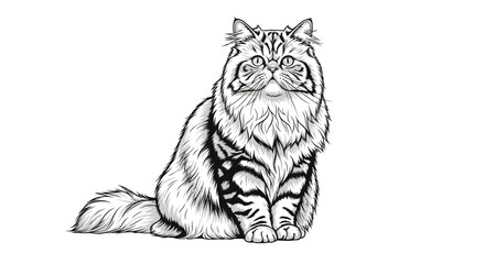 Abstract geometric pattern with flowing lines and curves in rgb color