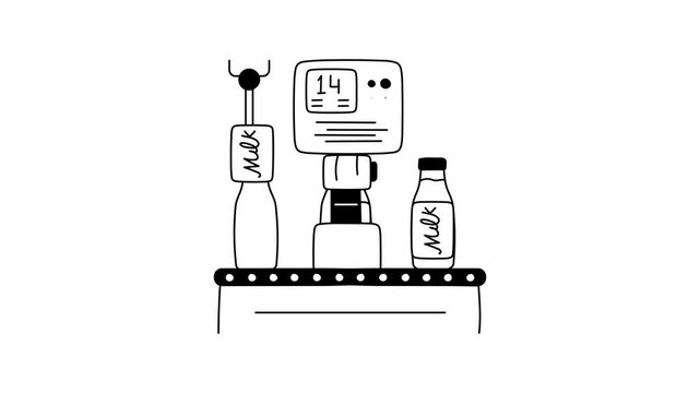 Grab this amazing animated icon of automated tagging in trendy style