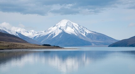 lake in the mountains