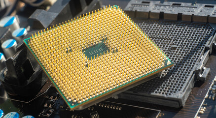 Amd central processor for the computer.The game processor.