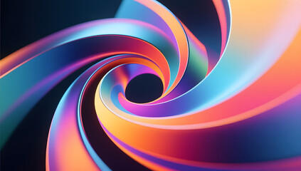 Abstract texture blue gradient pattern mobile wallpaper commercial 3D background