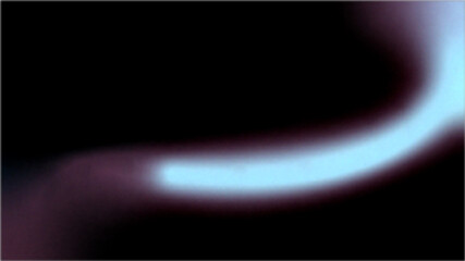 Abstract light blue curve on a dark background with soft purple glow and blurry edges effect style . close-up. design.template. empty blank. wide banner. panorama.
