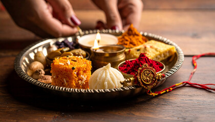 Raksha Bandhan Festive Thali