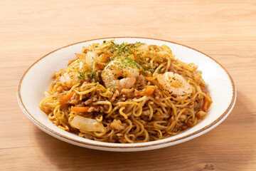 海老　ソース焼きそば