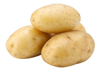  flax seeds isolated on transparent white background full depth of field clipping path