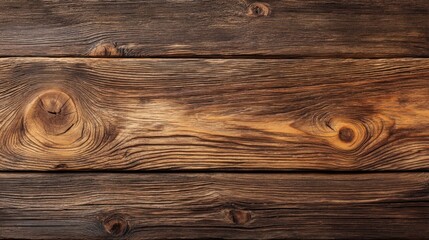 Naklejka premium Rustic Wooden Plank Texture with Natural Grain Patterns and Warm Tones Ideal for Backgrounds, Crafts, or Home Decor Projects