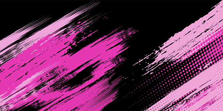 Abstract diagonal slashes in pink background vector for sports ,gaming, racing themes