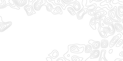 The stylized height map of the topographic in contours. Dark stroke on light background colors. Topographic line contour map background, geographic grid map,
