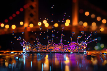 Capturing Motion: The Artflly Timed Explosion of Watr in High-Speed Splash Phoography