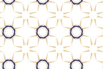 luxurious modern Islamic geometric seamless pattern inspired by muqarnas architecture, featuring 3D layered domes vaulted tessellations ideal for , wallpapers, opulent digital designs © uniqueworld888