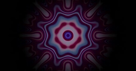 Colorful tunnel video loop creates mesmerizing visual experience for screensaver use while showcasing seamless motion and depth