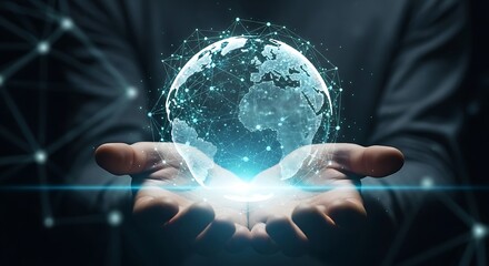 Holding the World in Your Hands A Conceptual Digital Globe in Modern Hands