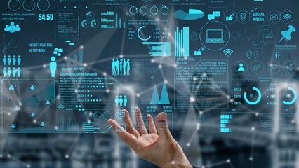 Connection network visualization showing global connection, network communication, digital connection analytic. Connect networks tool support real-time insight and improve connection system. Thunk