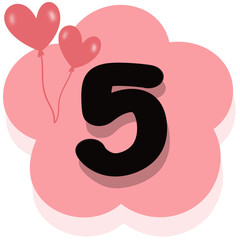 Obraz premium Number