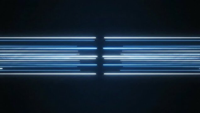 Abstract hyperspace jump animation background video footage for motion graphics and visual effects