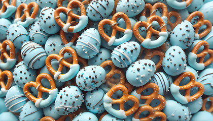 Robin’s Egg Pretzels