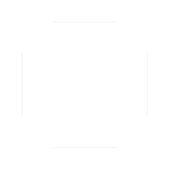 Obraz premium White thin line square frame element..