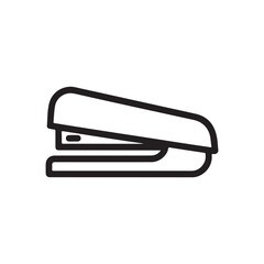 Office Stapler Stationery Tool Outline Icon