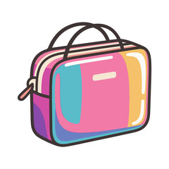 Makeup bag  vector illustration design